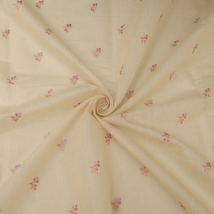 Chanderi Embroidery Fabric