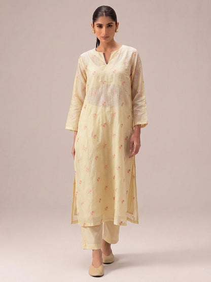 Chanderi Embroidery Fabric