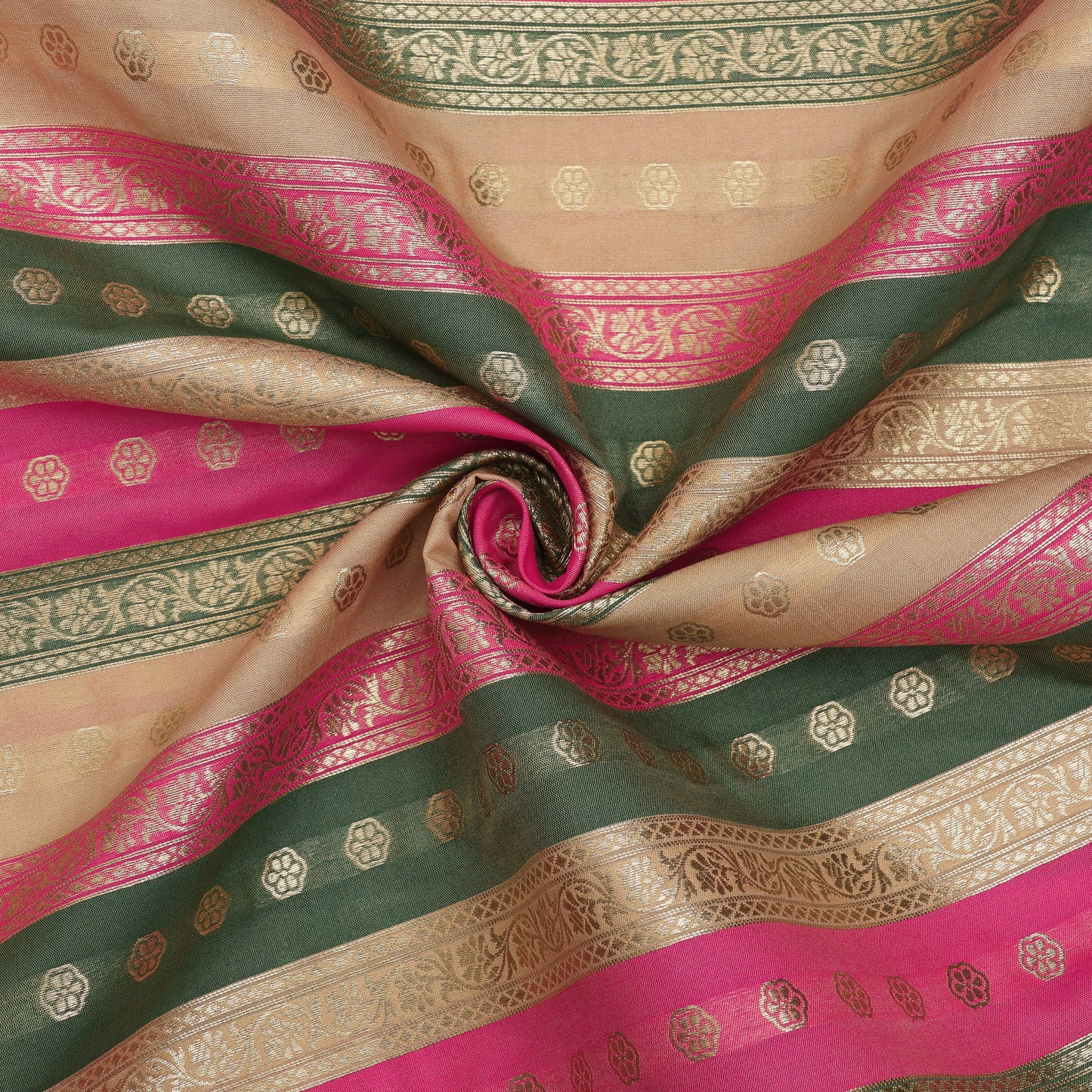 Multi Color Brocade Fabric