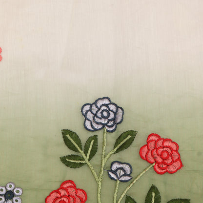 Mul Chanderi Embroidery Fabric