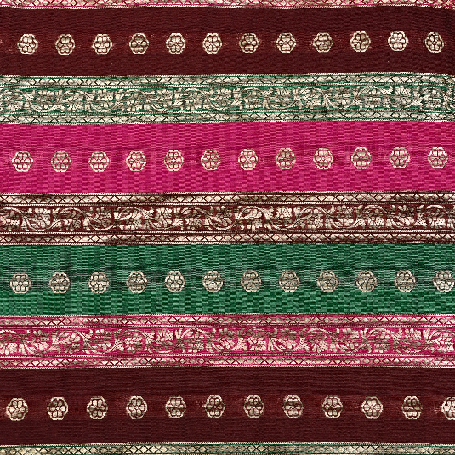 Multi Color Brocade Fabric