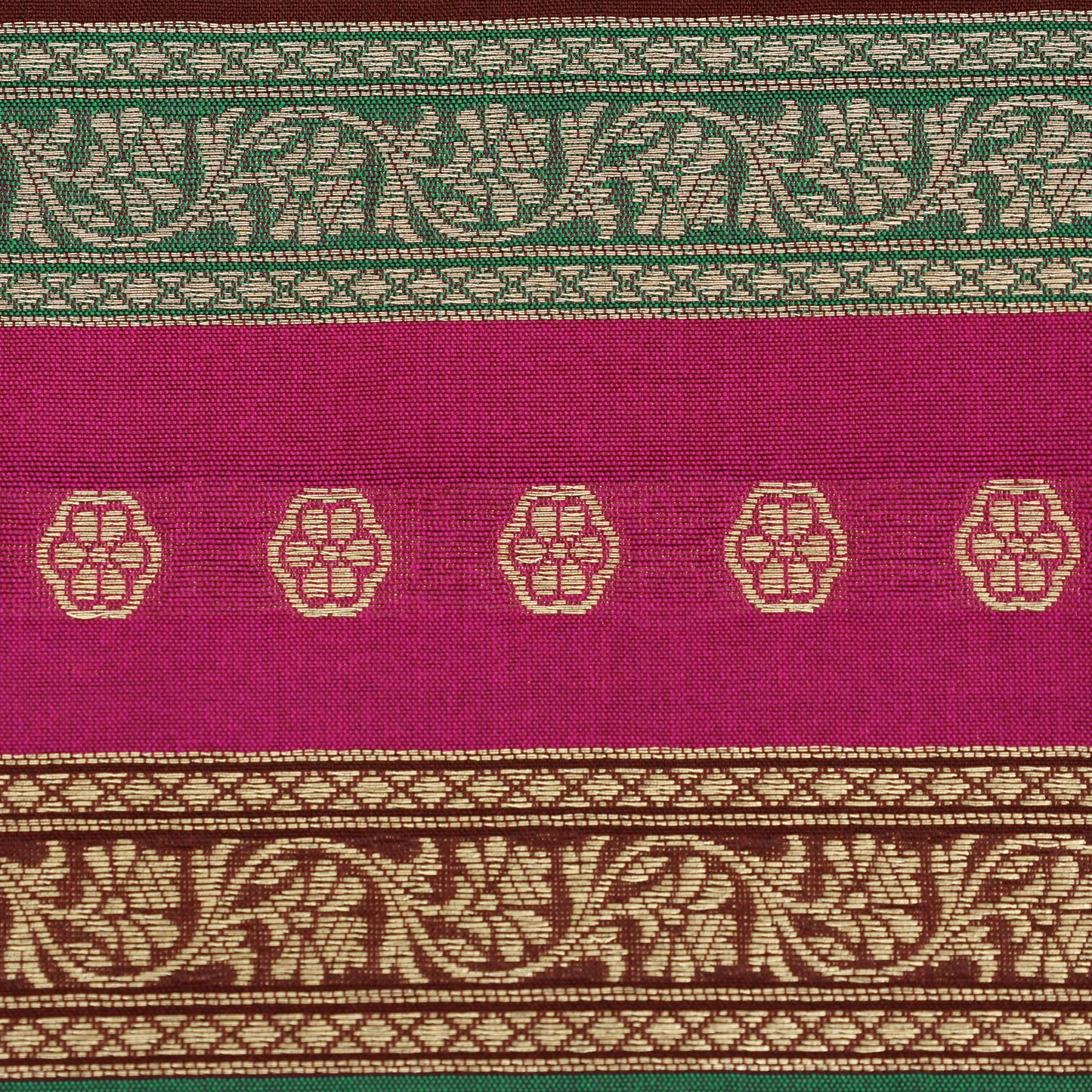Multi Color Brocade Fabric