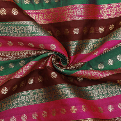 Multi Color Brocade Fabric