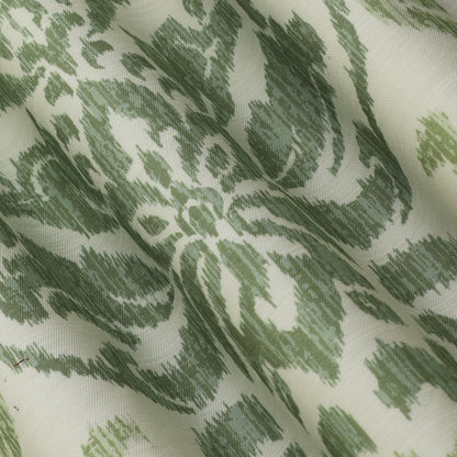 Cotton Linen Print Fabric