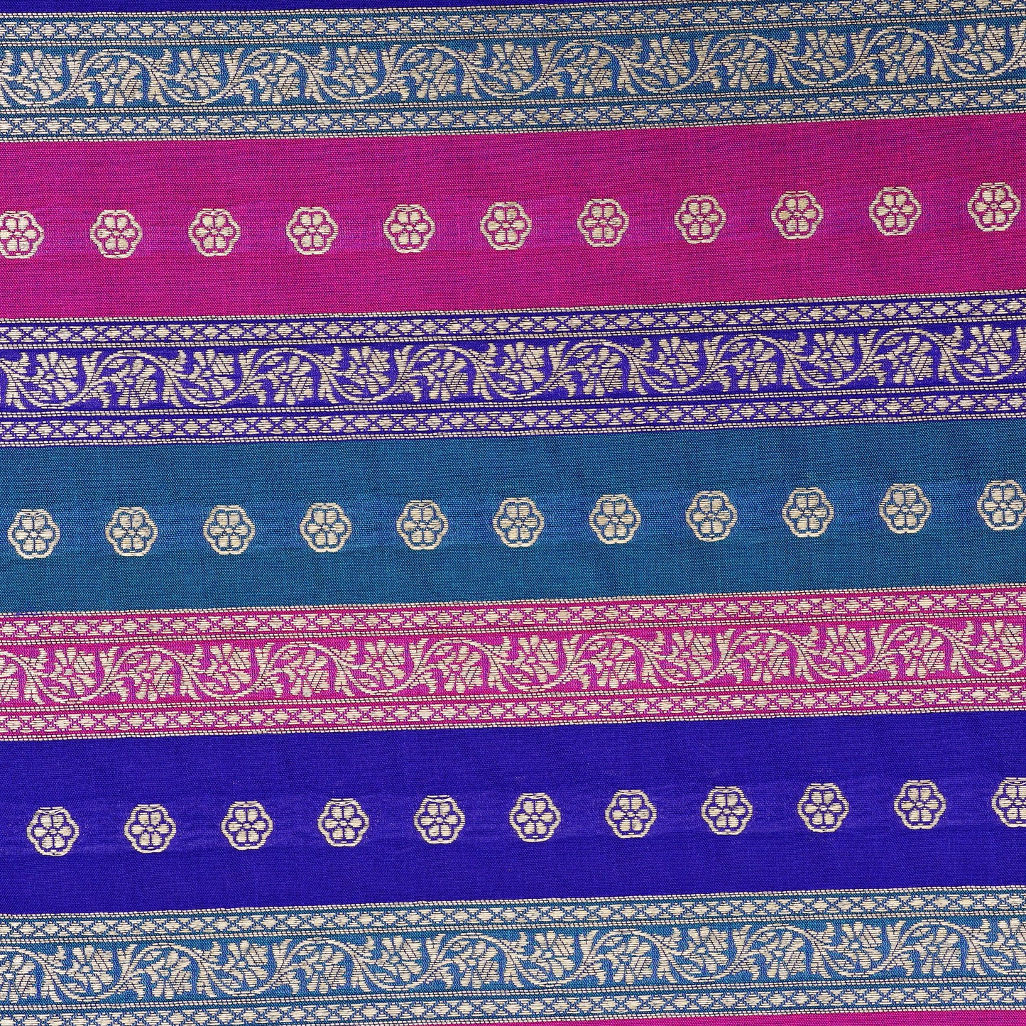 Multi Color Brocade Fabric