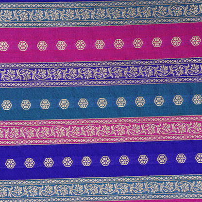 Multi Color Brocade Fabric