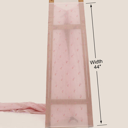 Chanderi Embroidery Fabric