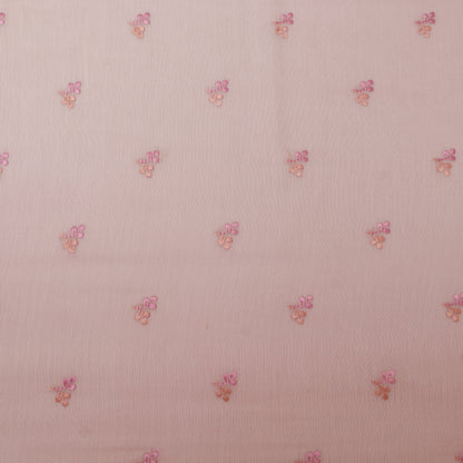 Chanderi Embroidery Fabric