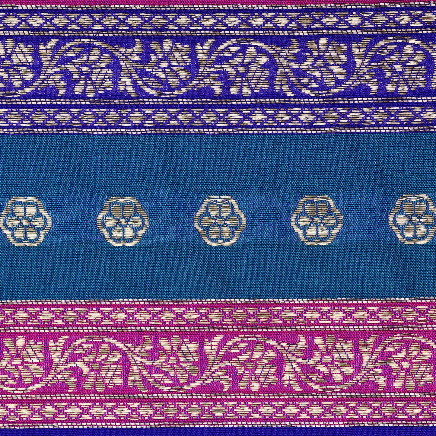 Multi Color Brocade Fabric
