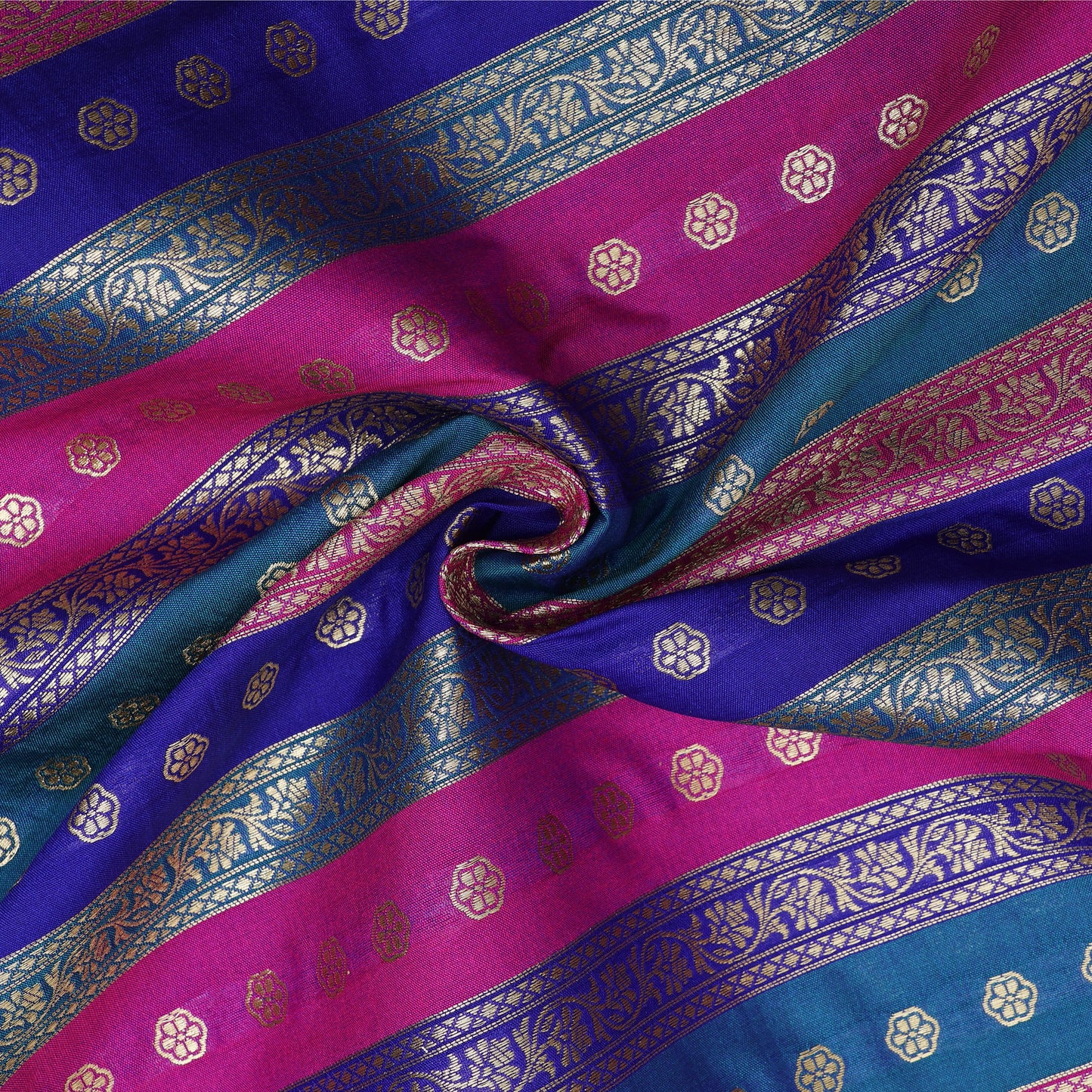 Multi Color Brocade Fabric