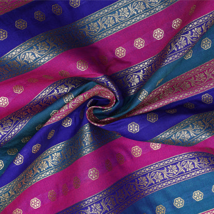 Multi Color Brocade Fabric