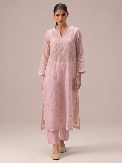 Chanderi Embroidery Fabric