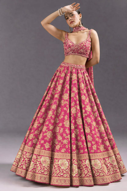 Kadwa Brocade Fabric