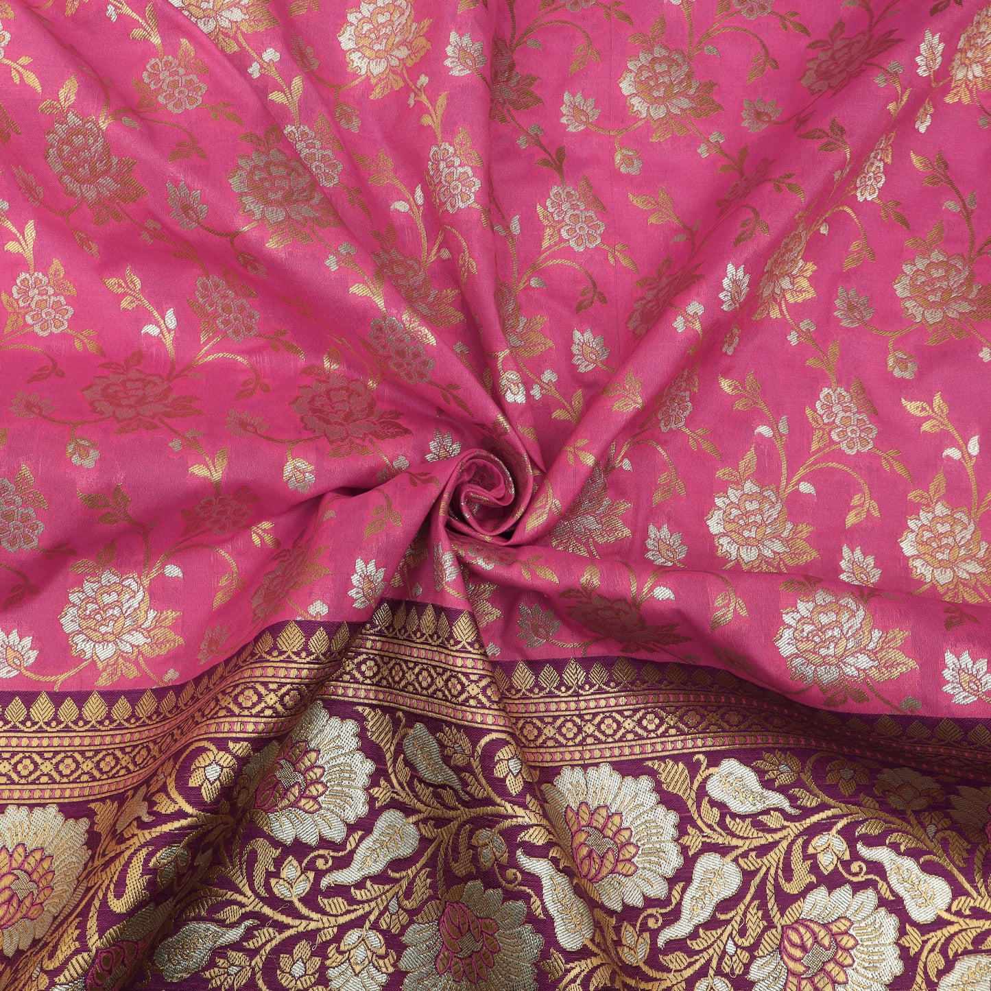 Kadwa Brocade Fabric