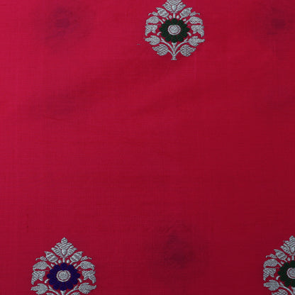 Rani Color Kadwa Meena Brocade Fabric