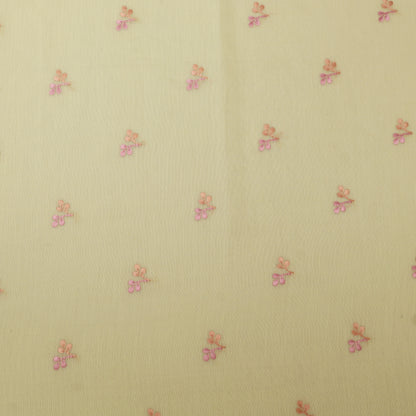 Chanderi Embroidery Fabric