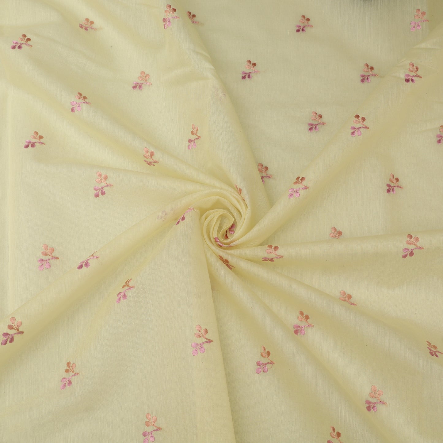 Chanderi Embroidery Fabric
