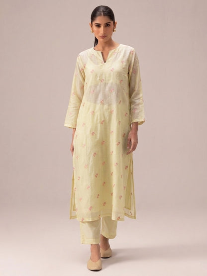 Chanderi Embroidery Fabric