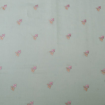 Chanderi Embroidery Fabric