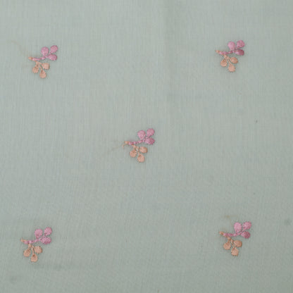 Chanderi Embroidery Fabric