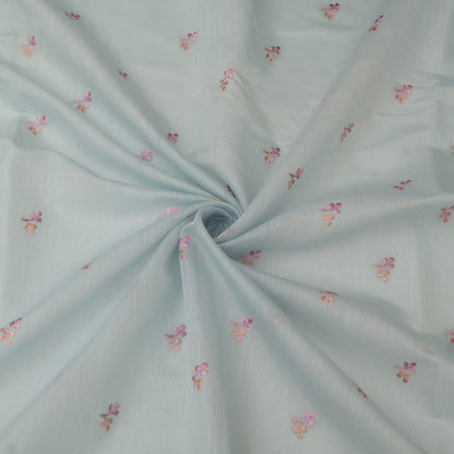 Chanderi Embroidery Fabric