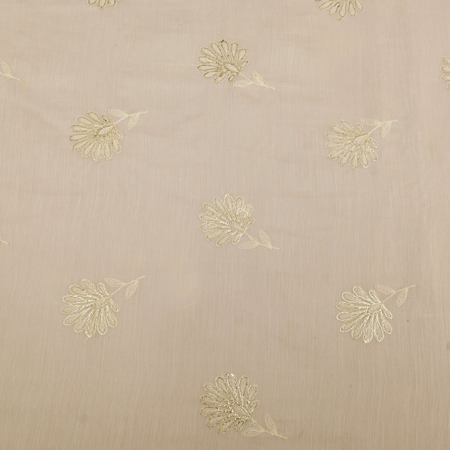 Chanderi Embroidery Fabric