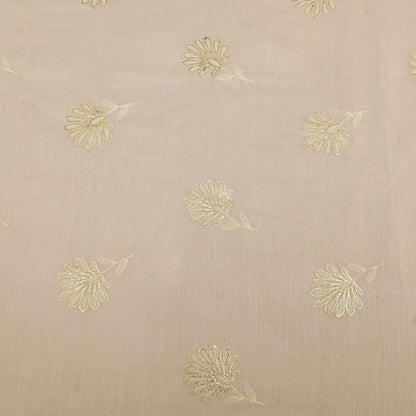 Chanderi Embroidery Fabric