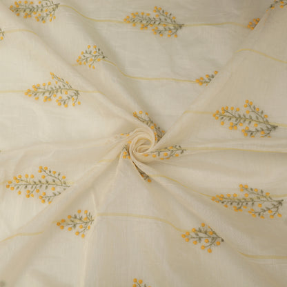 Chanderi Boota Fabric