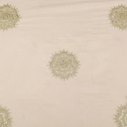 Chanderi Embroidery Fabric