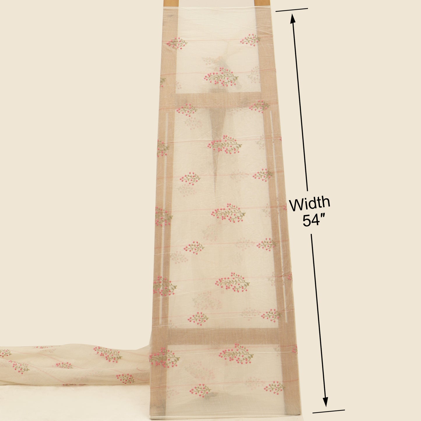 Chanderi Boota Fabric