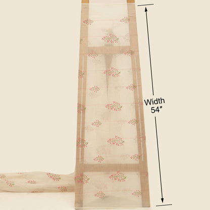 Chanderi Boota Fabric