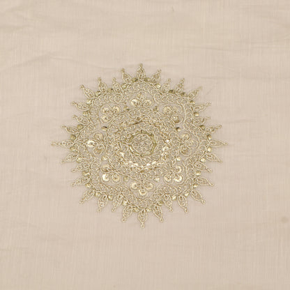 Chanderi Embroidery Fabric