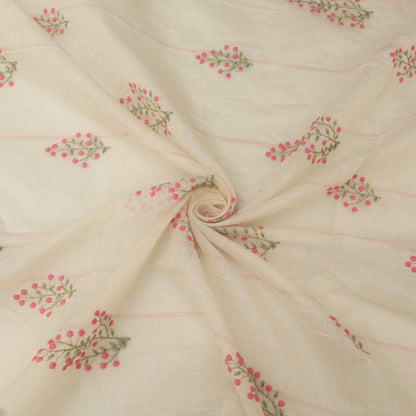 Chanderi Boota Fabric