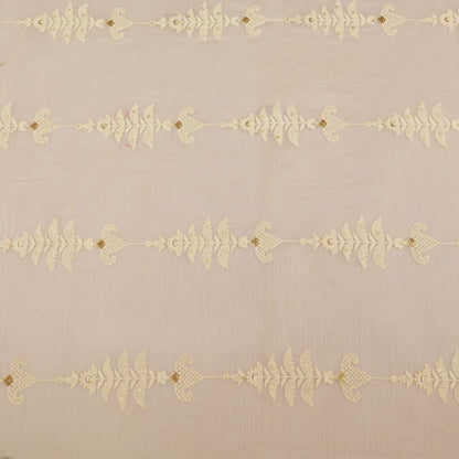 Chanderi Embroidery Fabric