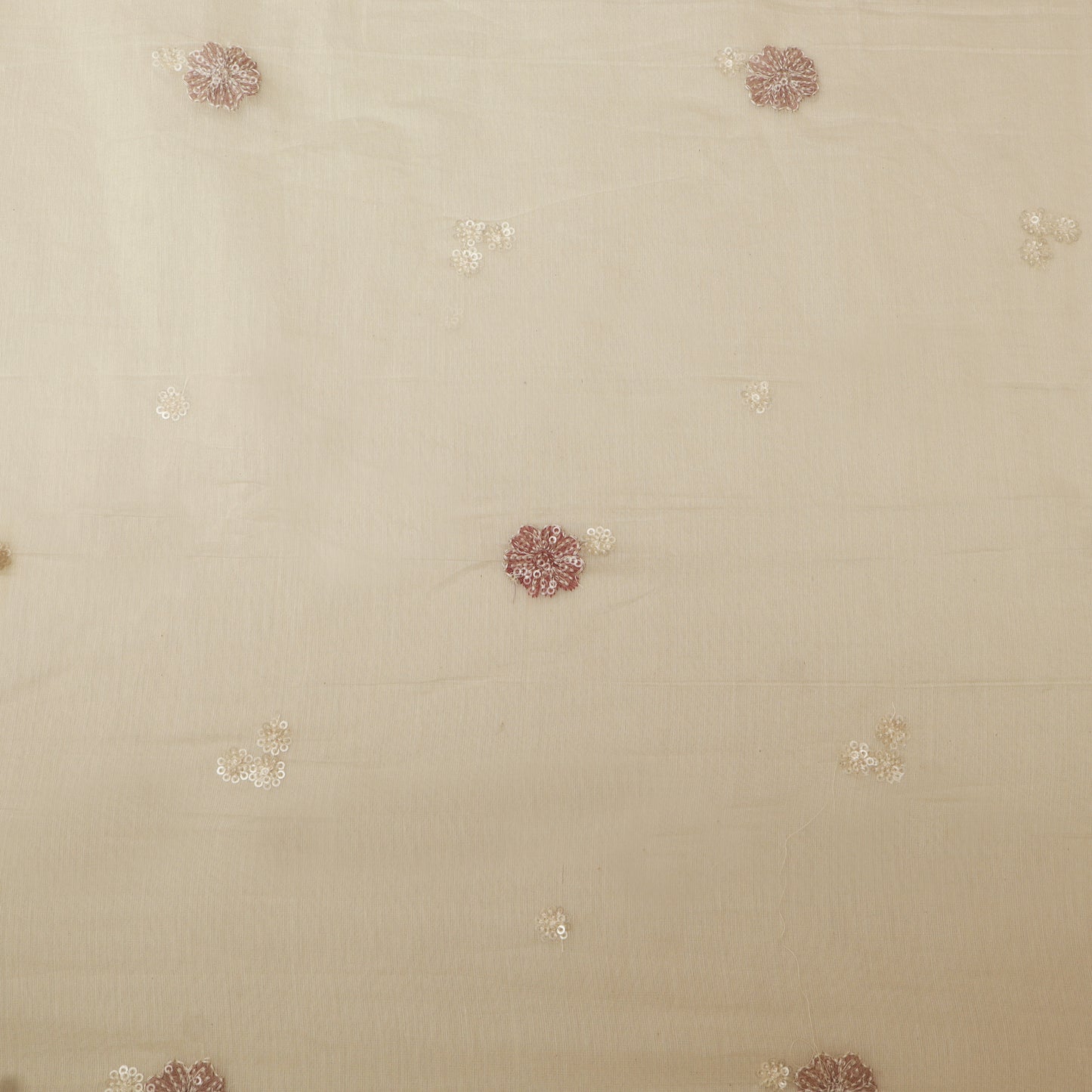 Chanderi Embroidery Fabric