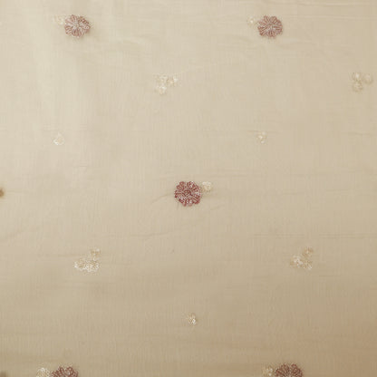 Chanderi Embroidery Fabric