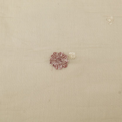Chanderi Embroidery Fabric