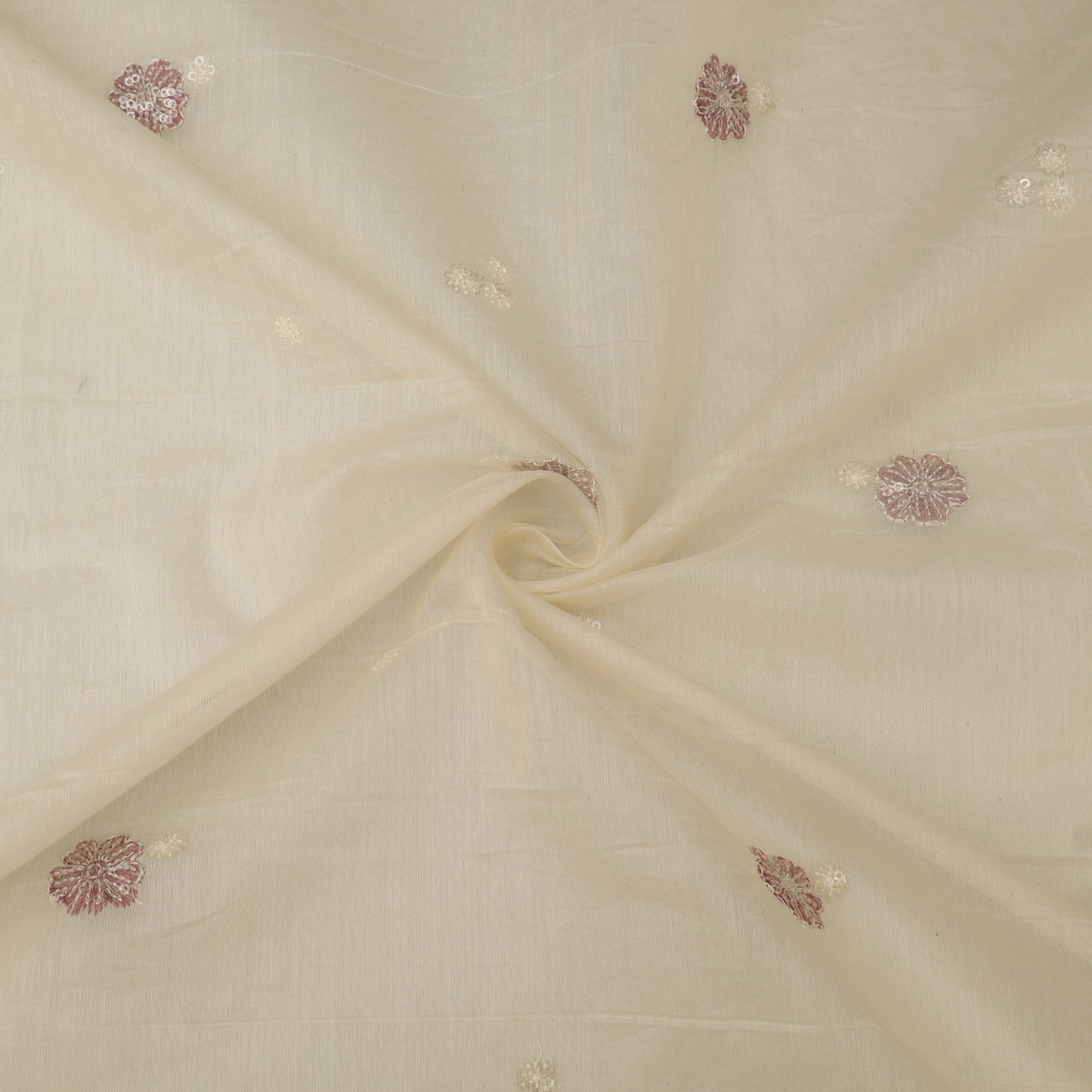 Chanderi Embroidery Fabric