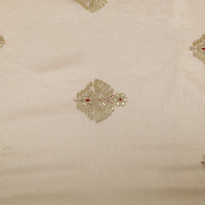 Chanderi Embroidery Fabric