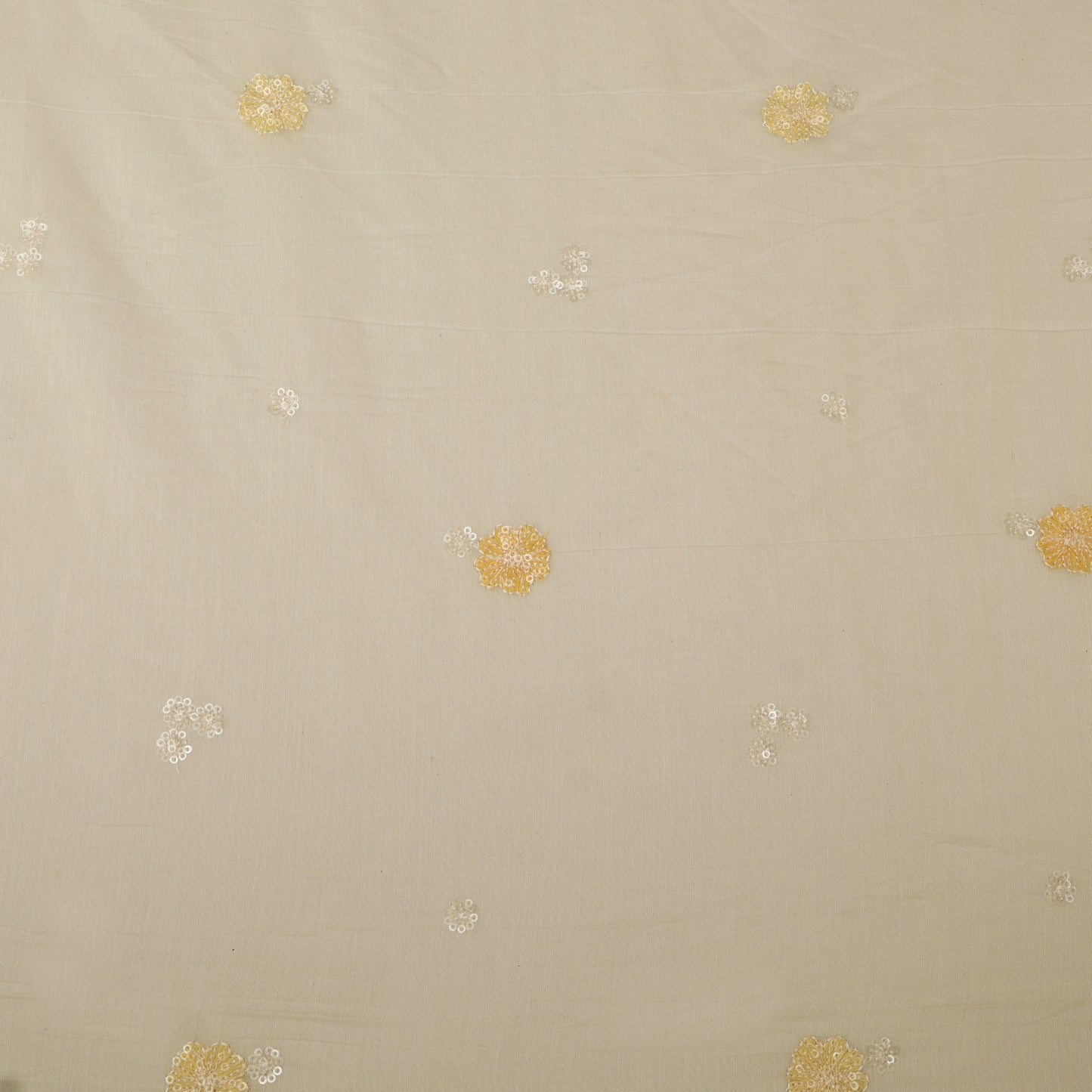 Chanderi Embroidery Fabric