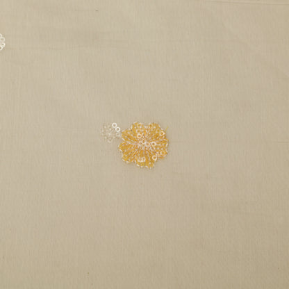 Chanderi Embroidery Fabric