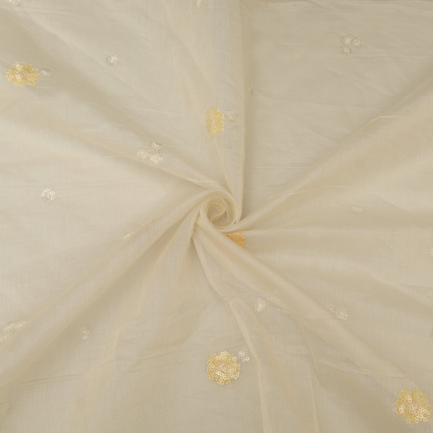 Chanderi Embroidery Fabric