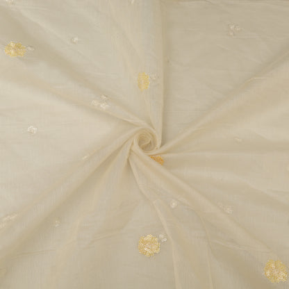 Chanderi Embroidery Fabric