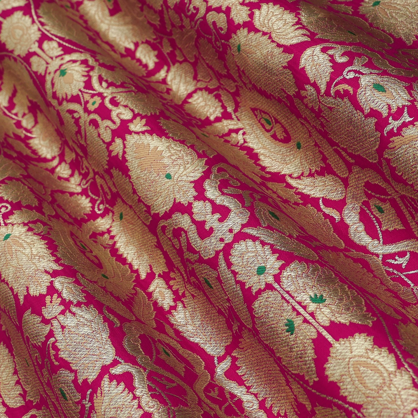 Hot Pink Kimkhab Brocade