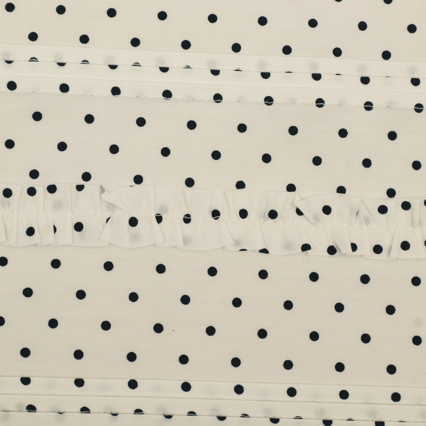Polka Dot Cotton Satin Print Fabric