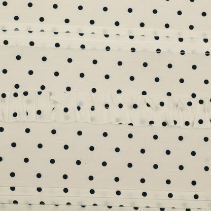 Polka Dot Cotton Satin Print Fabric