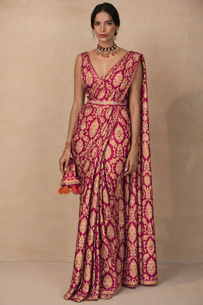 Hot Pink Kimkhab Brocade