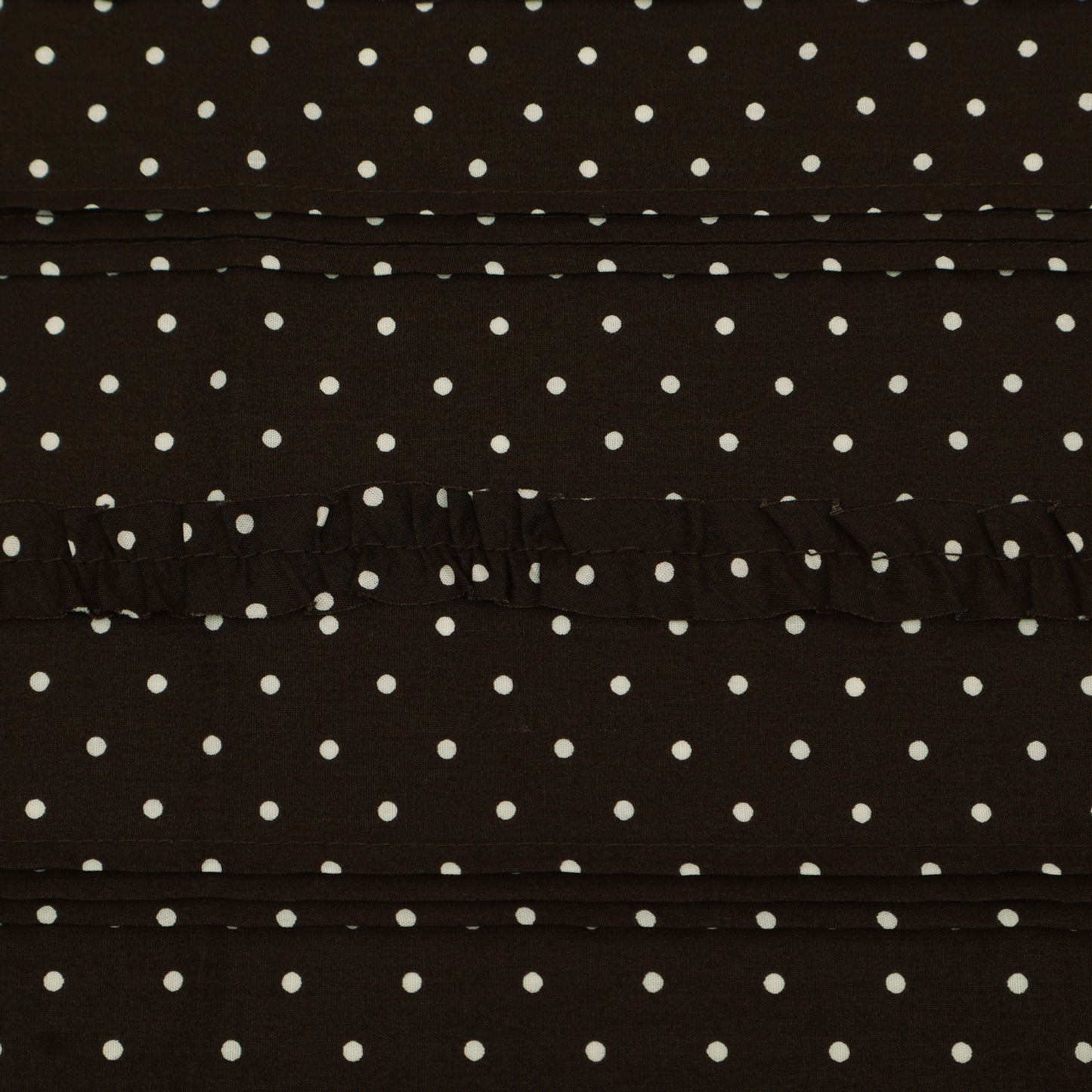 Polka Dot Cotton Satin Print Fabric