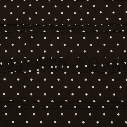 Polka Dot Cotton Satin Print Fabric