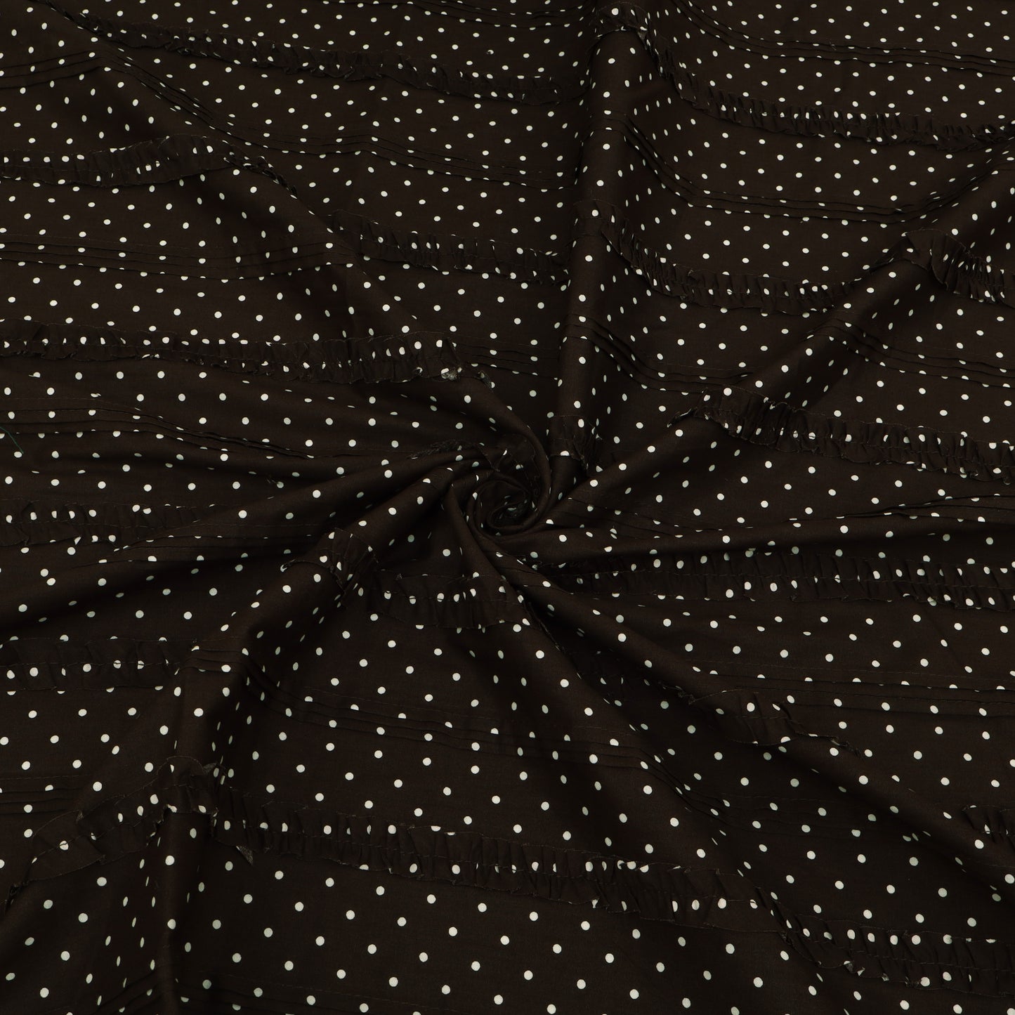 Polka Dot Cotton Satin Print Fabric